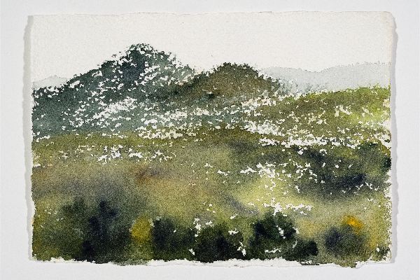 Making Space XXXVIII, aquarelle sur papier Saint Armand, 11x8p.